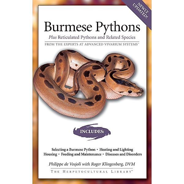 Burmese Pythons, Philippe De Vosjoli, Roger Klingenberg