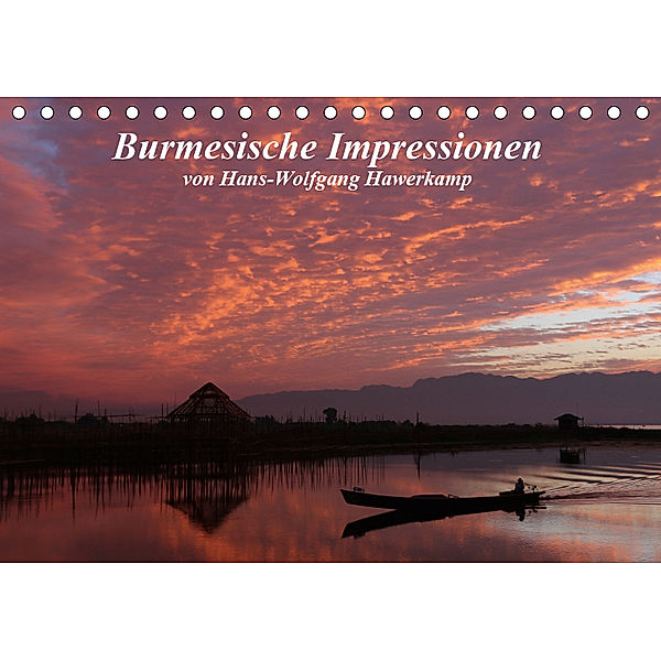 Burmesische Impressionen (Tischkalender 2019 DIN A5 quer), Hans-Wolfgang Hawerkamp