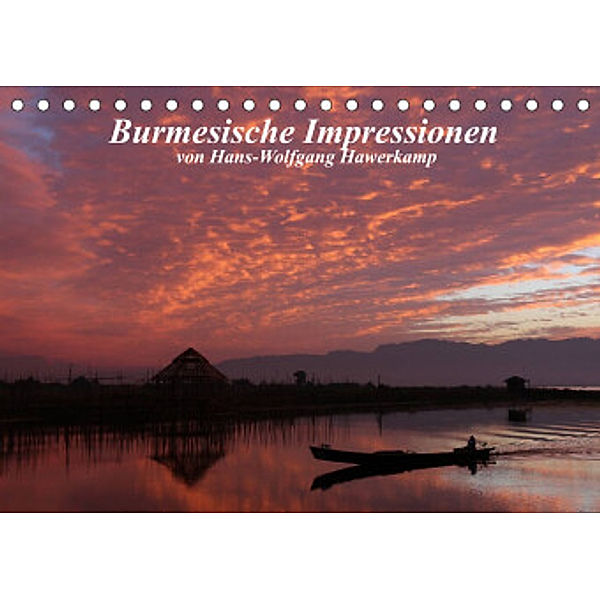 Burmesische Impressionen (Tischkalender 2022 DIN A5 quer), Hans-Wolfgang Hawerkamp