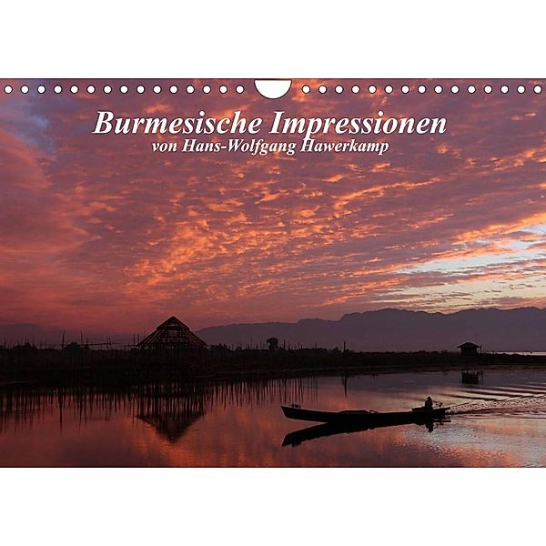 Burmesische Impressionen (Wandkalender 2023 DIN A4 quer), Hans-Wolfgang Hawerkamp
