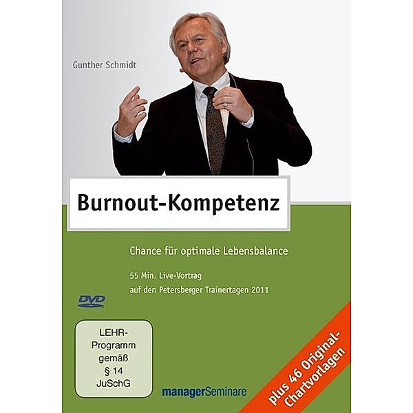 Burnout-Kompetenz,DVD, Gunther Schmidt