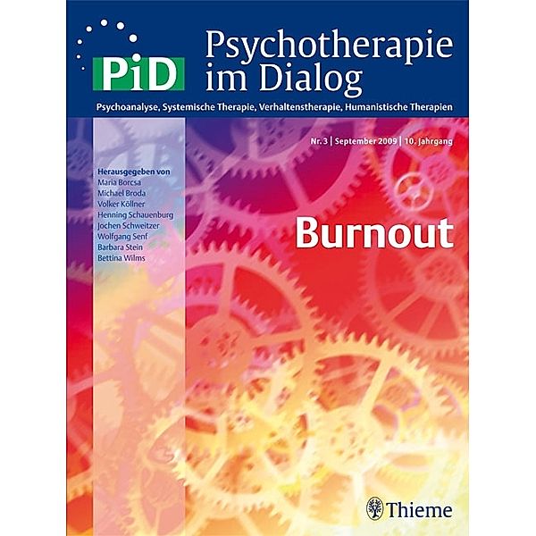 Burnout / Psychotherapie im Dialog (PiD) - Themenhefte, Maria Borcsa, Bettina Wilms