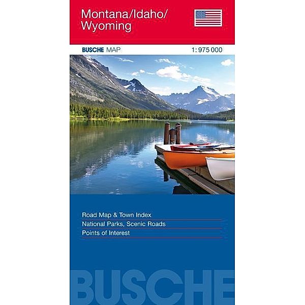 Busche Map / Busche Map Montana/Idaho/Wyoming