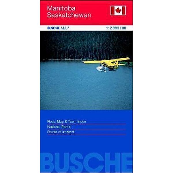 Busche Map Manitoba, Saskatchewan