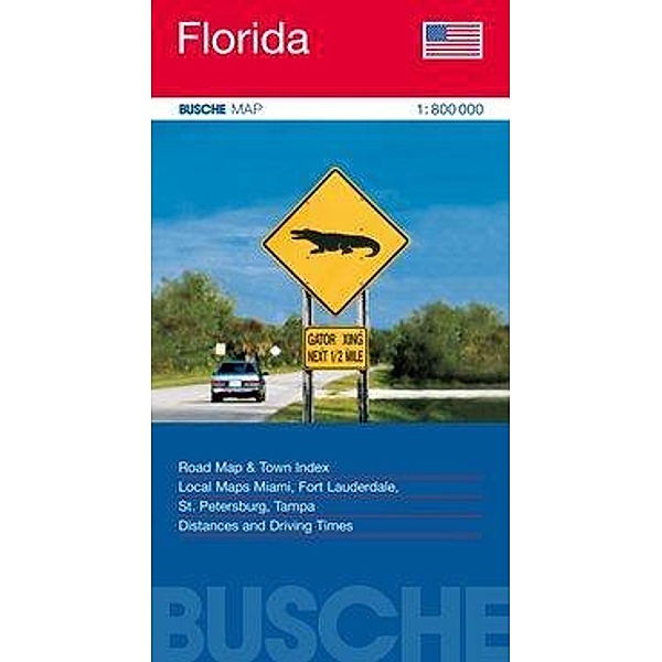 Busche Map Straßenkarten / USA Florida