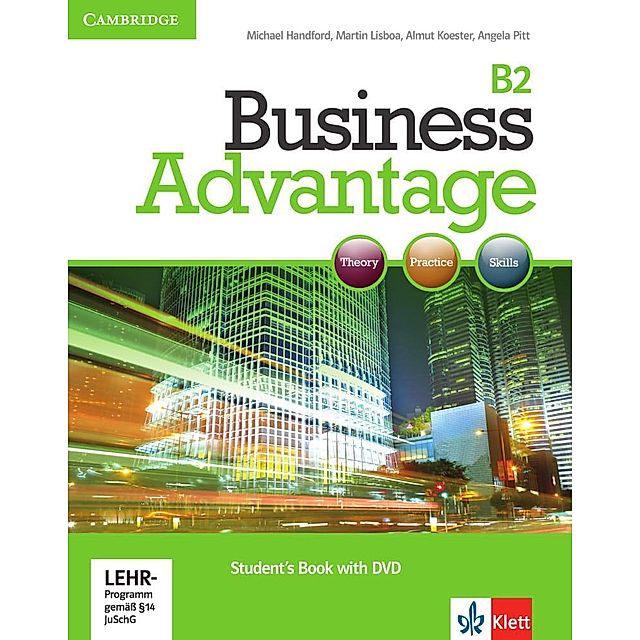 Business Advantage: Level.B2 Student's Book, w. DVD Buch versandkostenfrei  bei Weltbild.ch bestellen