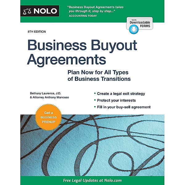 Business Buyout Agreements, Anthony Mancuso, Bethany K. Laurence