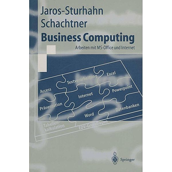 Business Computing / Springer-Lehrbuch, Anke Jaros-Sturhahn, Konrad Schachtner