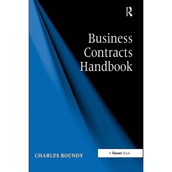 Business Contracts Handbook, Charles Boundy