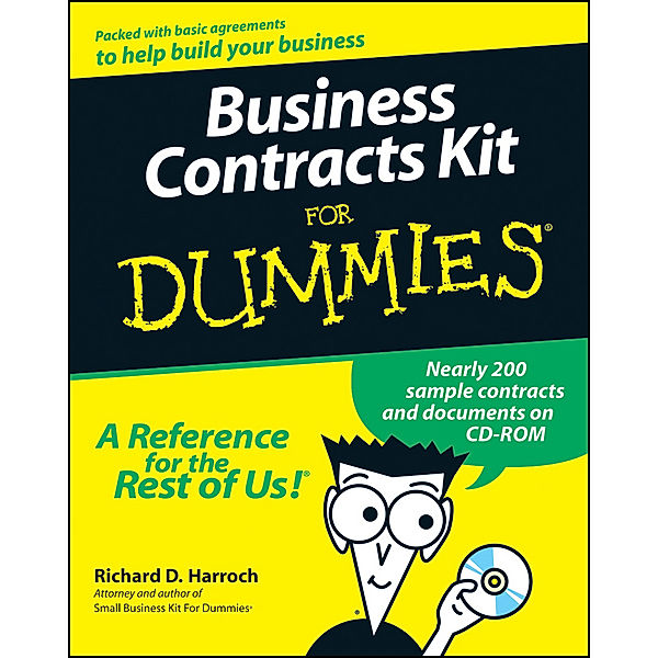 Business Contracts Kit For Dummies, Richard D. Harroch