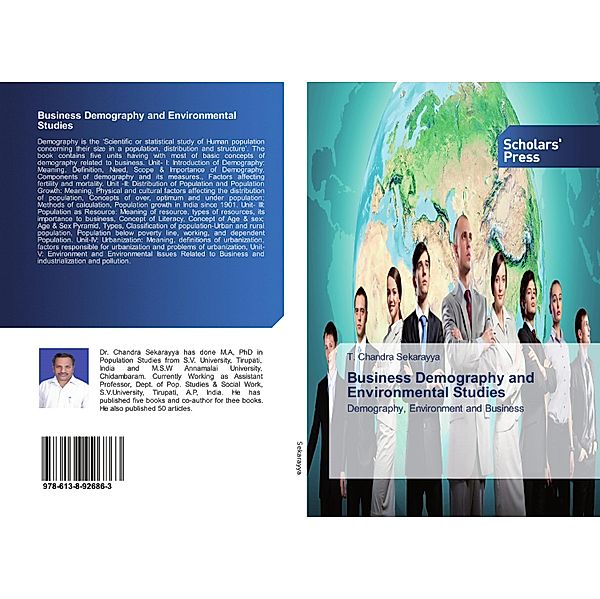 Business Demography and Environmental Studies, T. Chandra Sekarayya