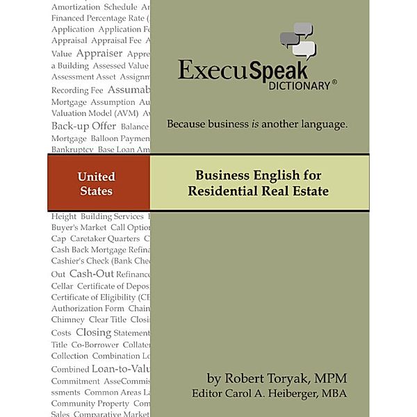 Business English for Residential Real Estate, Robert Toryak