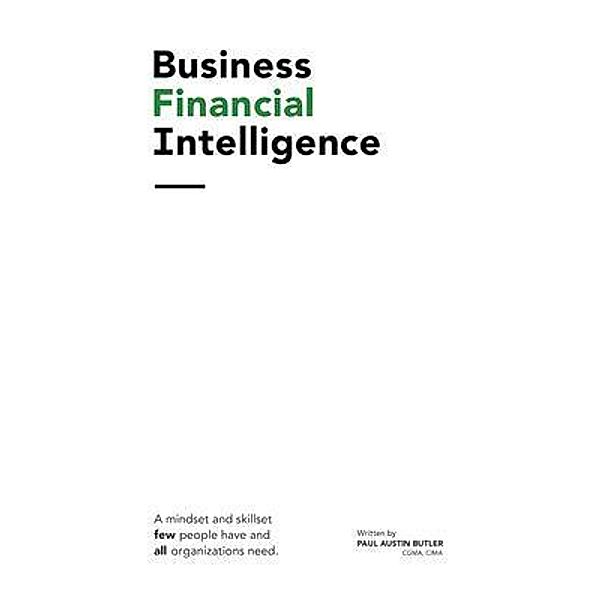 Business Financial Intelligence, Paul Butler