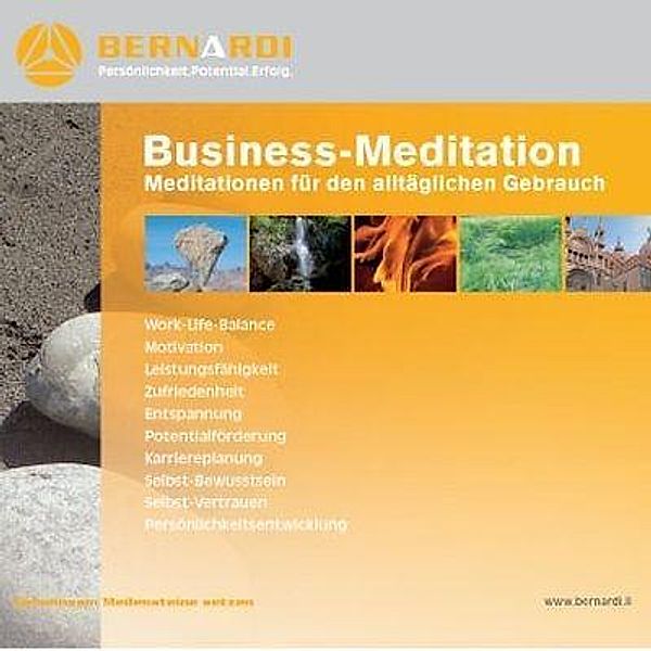 Business-Meditationen (Digipak-Version), Audio-CD, Lara Bernardi