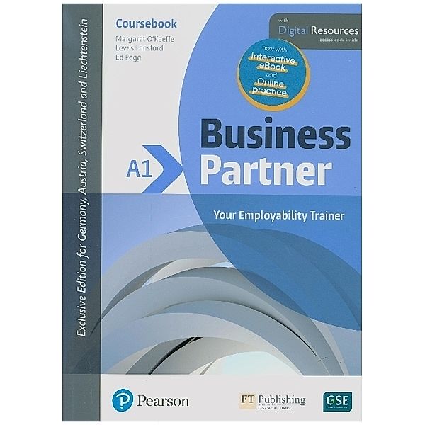 Business Partner A1 DACH Coursebook & Standard MEL & DACH Reader+ eBook Pack, m. 1 Beilage, m. 1 Online-Zugang, Margaret O'Keeffe, Lewis Lansford, Ed Pegg, Lizzie Wright, Ros Wright