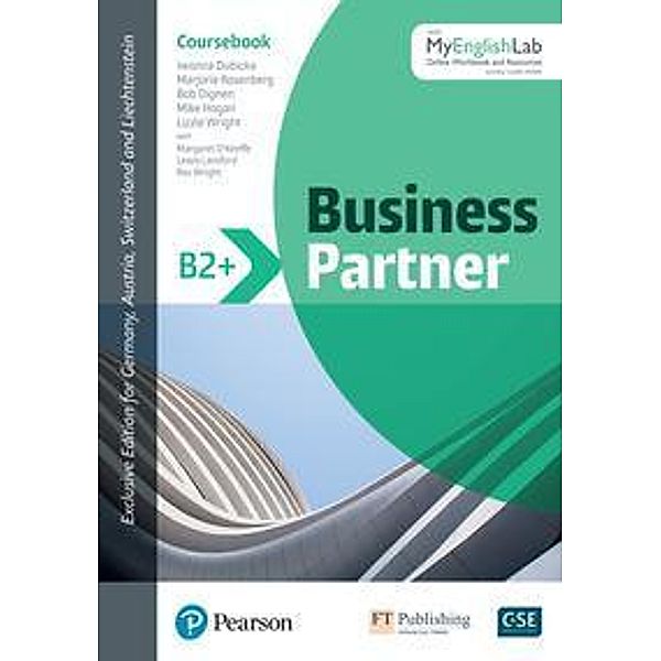 Business Partner B2+ Coursebook with MyEnglishLab, Online Workbook and Resources, m. 1 Buch, m. 1 Beilage