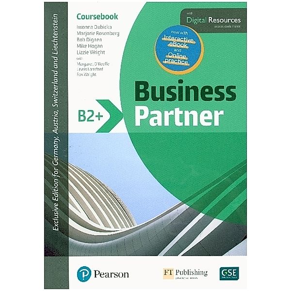 Business Partner B2+ DACH Coursebook & Standard MEL & DACH Reader+ eBook Pack, m. 1 Beilage, m. 1 Online-Zugang, Iwona Dubicka, Marjorie Rosenberg, Lizzie Wright, Mike Hogan, Bob Dignen