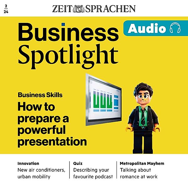 Business Spotlight Audio - Business-Englisch lernen Audio - Eine kraftvolle Präsentation, Melita Cameron-Wood