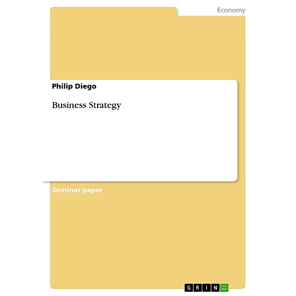 Business Strategy, Philip Diego