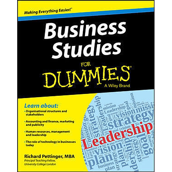Business Studies For Dummies, Richard Pettinger