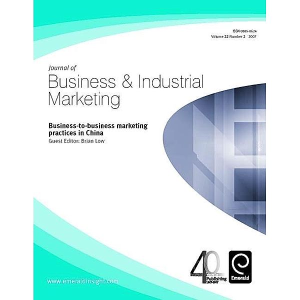 Business-to-business marketing practices in China