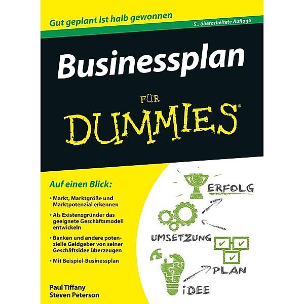 Businessplan für Dummies / ...für Dummies, Paul Tiffany, Steven D. Peterson