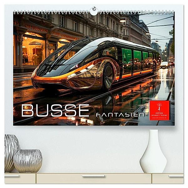 Busse Fantasien (hochwertiger Premium Wandkalender 2024 DIN A2 quer), Kunstdruck in Hochglanz, Peter Roder