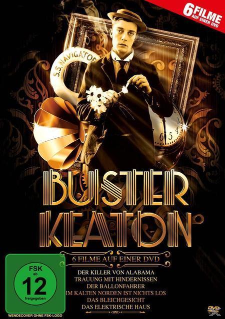 Image of Buster Keaton - 6 FIlme auf einer DVD - Der Killer von Alabama, Trauung mit Hindernissen, Der Ballonfahrer, Im kalten Norden ist nichts los, Das volle