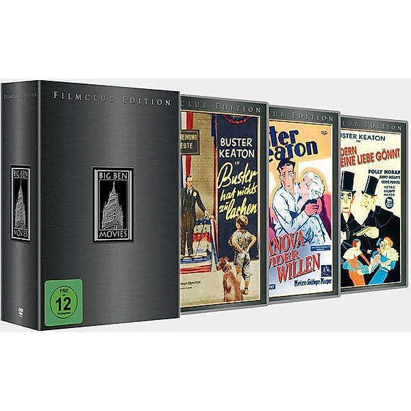 Buster Keaton Filmclub Edition DVD-Box