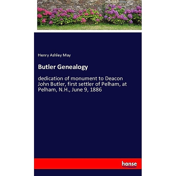 Butler Genealogy, Henry Ashley May
