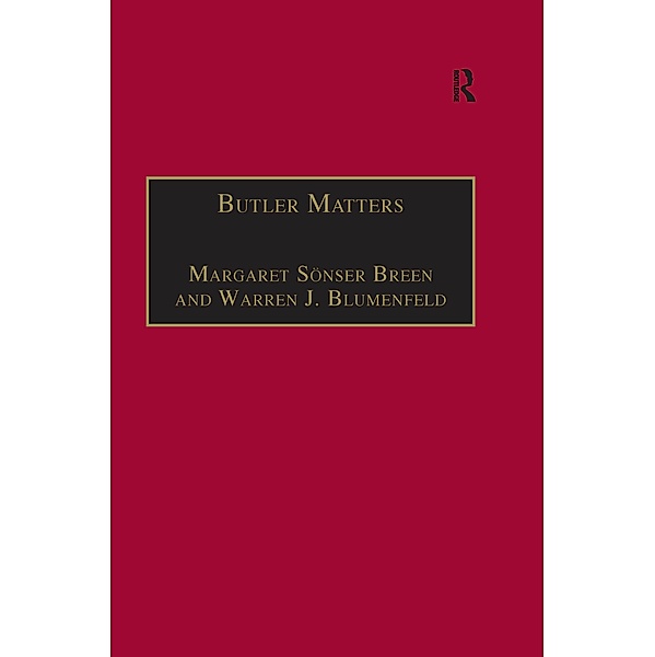 Butler Matters, Warren J. Blumenfeld