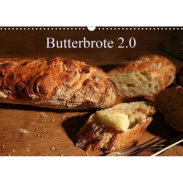 Butterbrote 2.0 (Wandkalender 2021 DIN A3 quer), Eva Feix