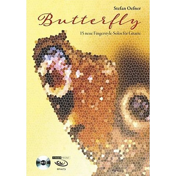 Butterfly, Gitarre, m. 1 Audio-CD, Stefan Oefner