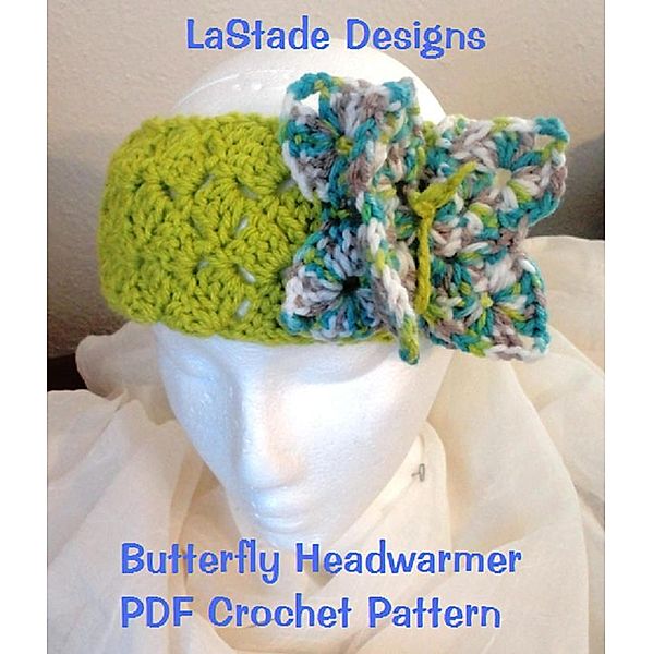 Butterfly Headband Crochet Pattern, Lori Stade
