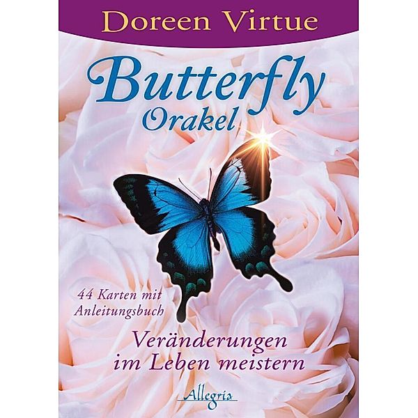 Butterfly-Orakel, Anleitungsbuch + Karten, Doreen Virtue