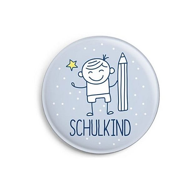 Button Schulkind (Junge)