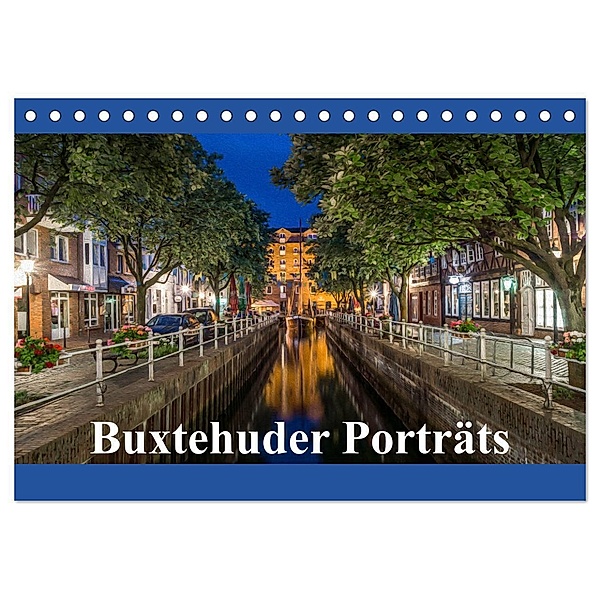 Buxtehuder Porträts (Tischkalender 2024 DIN A5 quer), CALVENDO Monatskalender, Wolfgang Schwarz