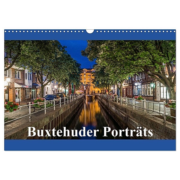 Buxtehuder Porträts (Wandkalender 2024 DIN A3 quer), CALVENDO Monatskalender, Wolfgang Schwarz