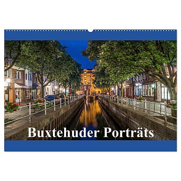 Buxtehuder Porträts (Wandkalender 2025 DIN A2 quer), CALVENDO Monatskalender, Calvendo, Wolfgang Schwarz