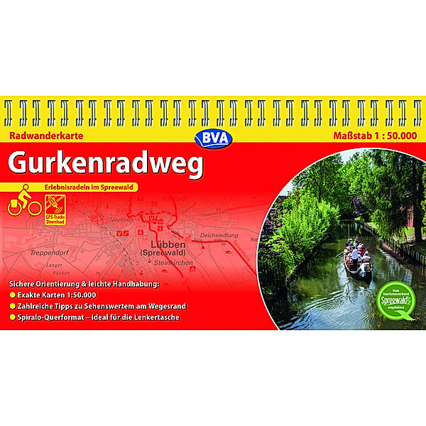 BVA Kompakt-Spiralo Gurkenradweg 1:50.000, GPS-Track-Download