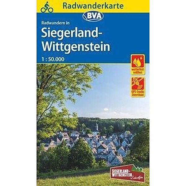 BVA Radwanderkarte / BVA Radwandern in Siegen-Wittgenstein