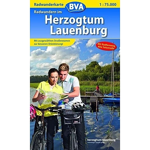 BVA Radwanderkarte Radwandern im Herzogtum Lauenburg