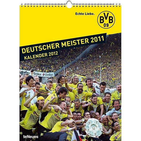 BVB, Deutscher Meister 2011, Kalender 2012