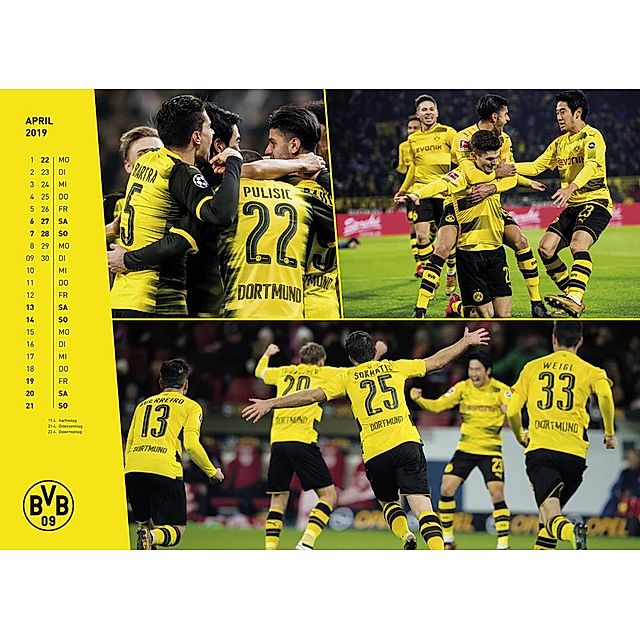 BVB-Kalender XXL 2019 - Kalender bei Weltbild.de bestellen