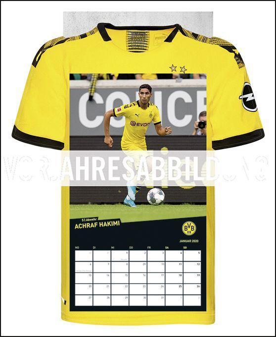 Kalender 2021 Borussia Dortmund Trikotkalender 