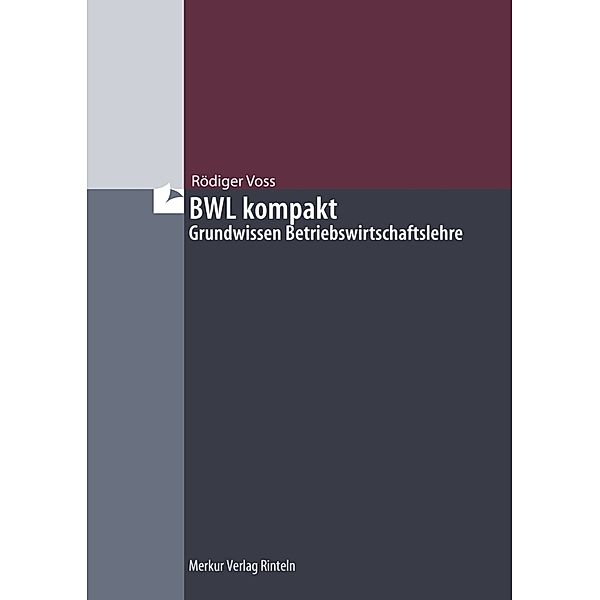 BWL kompakt, Rödiger Voss