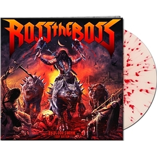 By Blood Sworn Tour Edit.(Gtf.Blood Splatter Lp) (Vinyl), Ross The Boss