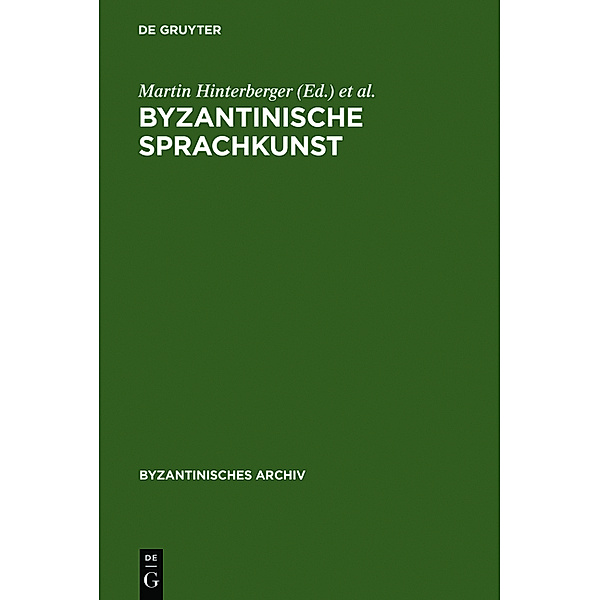 Byzantinische Sprachkunst