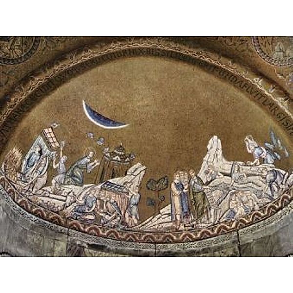 Byzantinischer Mosaizist des 13. Jahrhunderts - Wunder während des Exodus - 500 Teile (Puzzle)