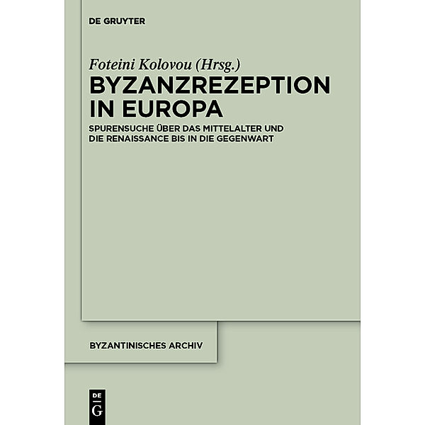 Byzanzrezeption in Europa